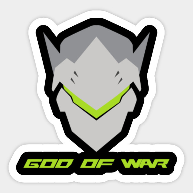 God Of War Genji Sticker TeePublic
